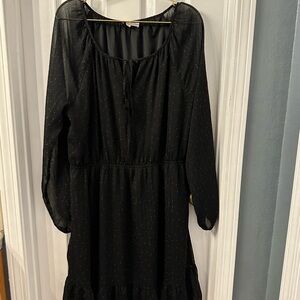 Gilli sheer Sleeve Dress. Date night, celestial, semi-casual, semi-formal